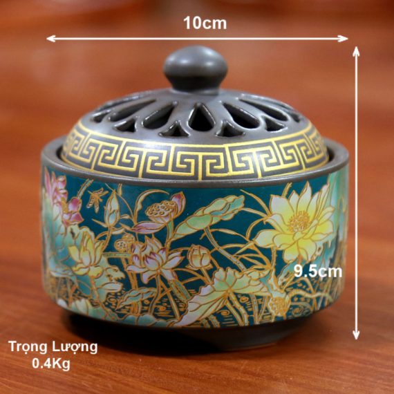 Lu Xong Gom Ve Hoa Sen Kich Thuoc 9.5cmx10cm 3