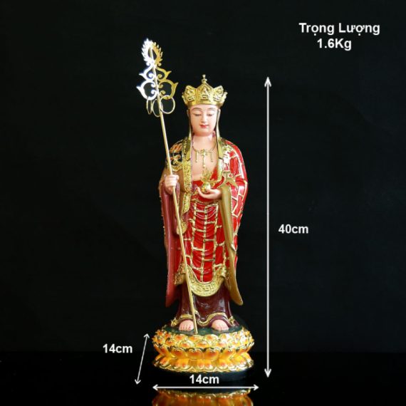 Tuong Duc Dia Tang Vuong Dung Chat Lieu Composit Cao 40cm 6