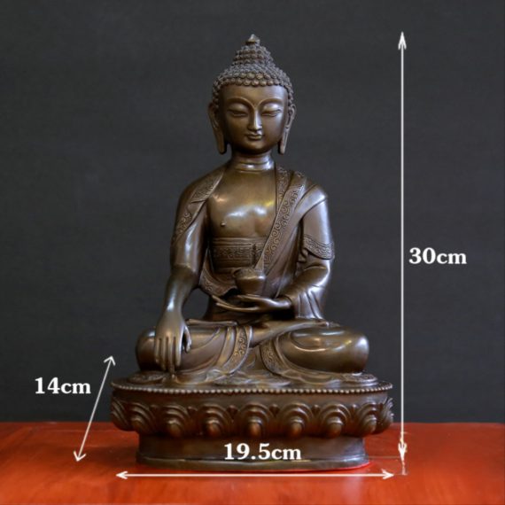 Tuong Phat Thich Ca Mau Ni Bang Dong Cao 30cm 4