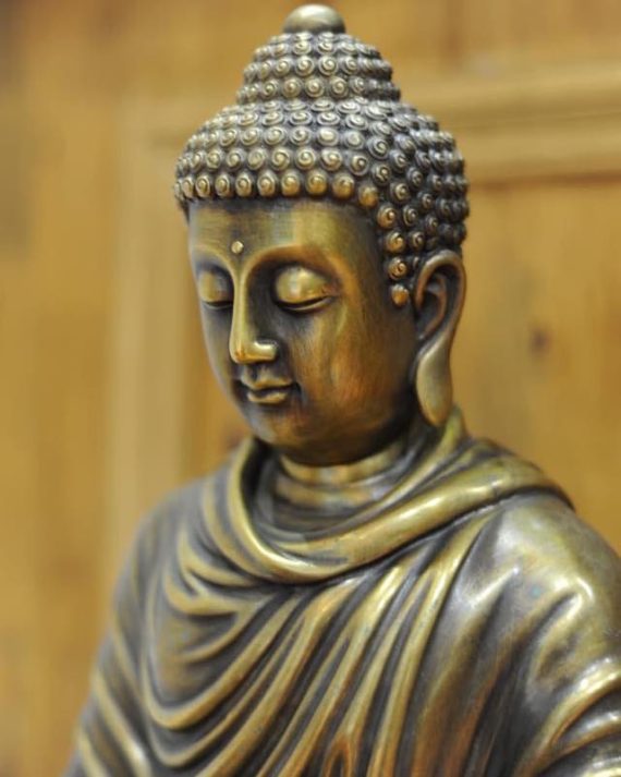 Tượng Phật Thích Ca ngồi thiền bằng đồng TP010001